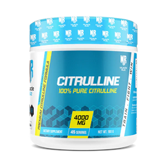 Muscle Rulz L-Citrulline – 45 Servings | Nitric Oxide Booster for Muscle Pump & Endurance