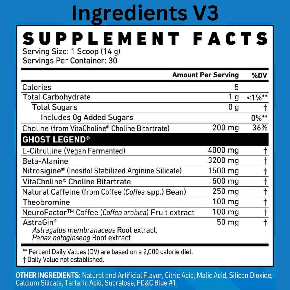 GHOST LEGEND PRE-WORKOUT